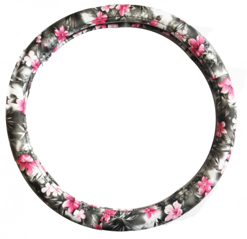 Virág mintás kormányvédő KV-TH38154