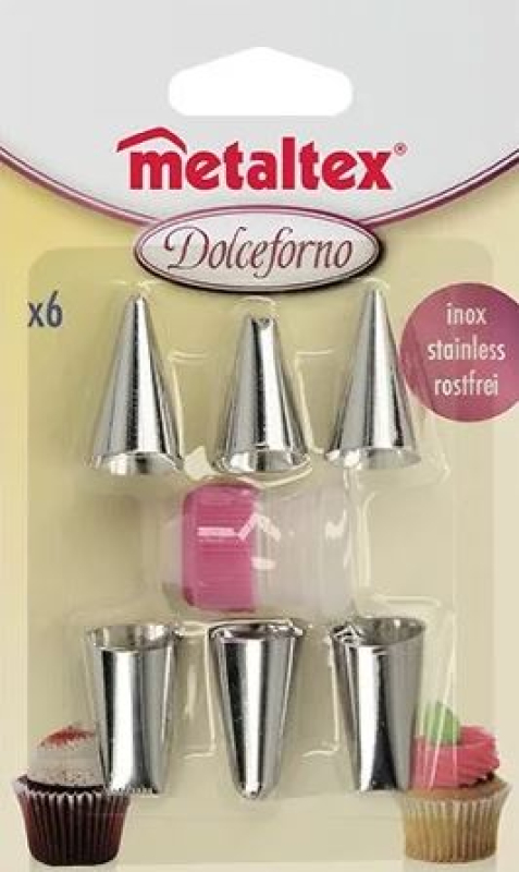 Metaltex hat részes dekoráló fej adapterrel,6 db-os (252408)