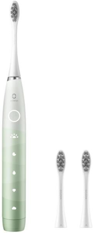 Oclean Flow S OCL557336 elektromos fogkefe + 2db fej, zöld