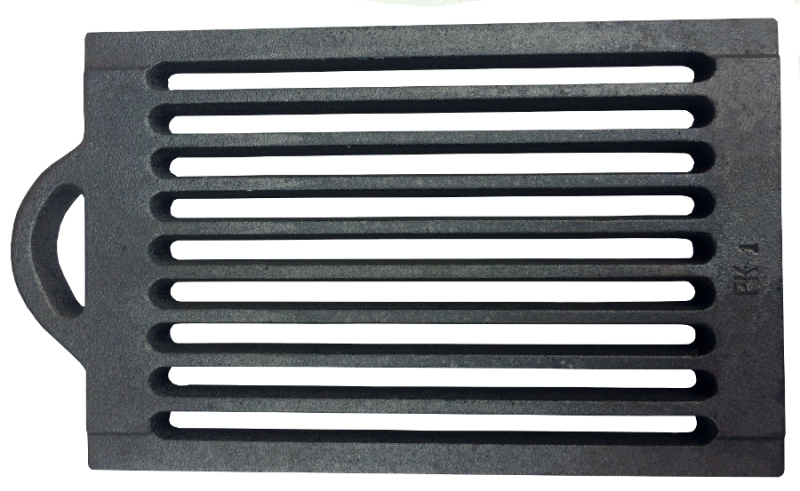 FK-1 rostély 280x185x22 mm, nyéllel (15019)