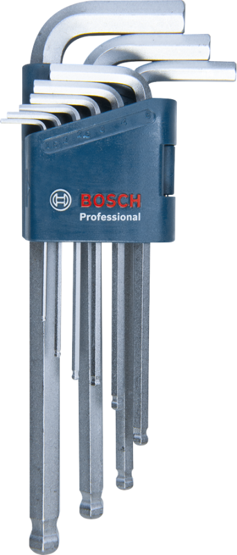 Bosch Hex imbuszkulcskészlet 9db-os (1600A01TH5)