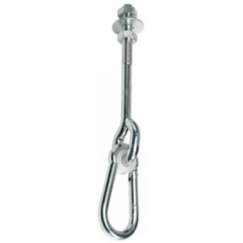 DMX hintacsukló karabinerrel M12 x 130 mm fix (3021530)