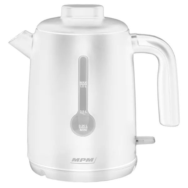 MPM vízforraló 1L 2200W, fehér (MCZ-127)