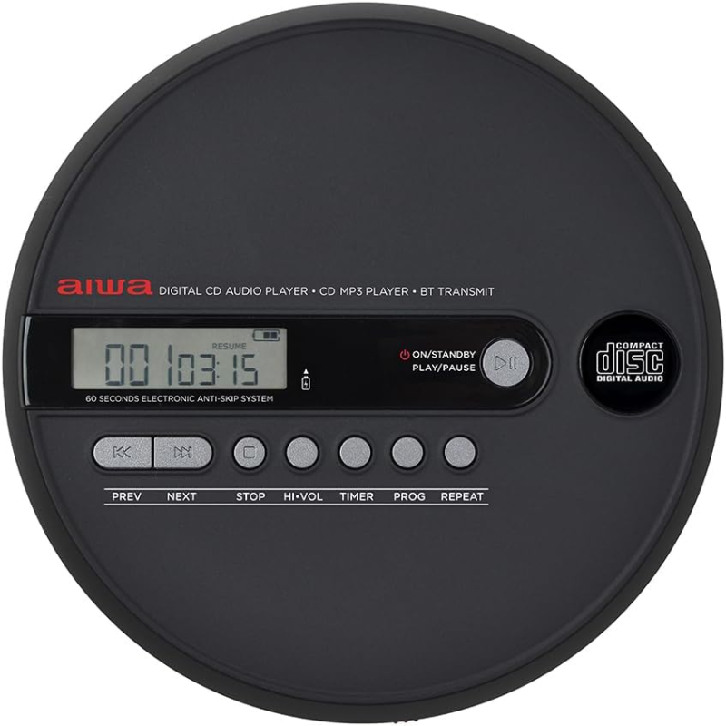 Aiwa PCP-1050 Bluetooth 5.4 MP3 Discman (15468)