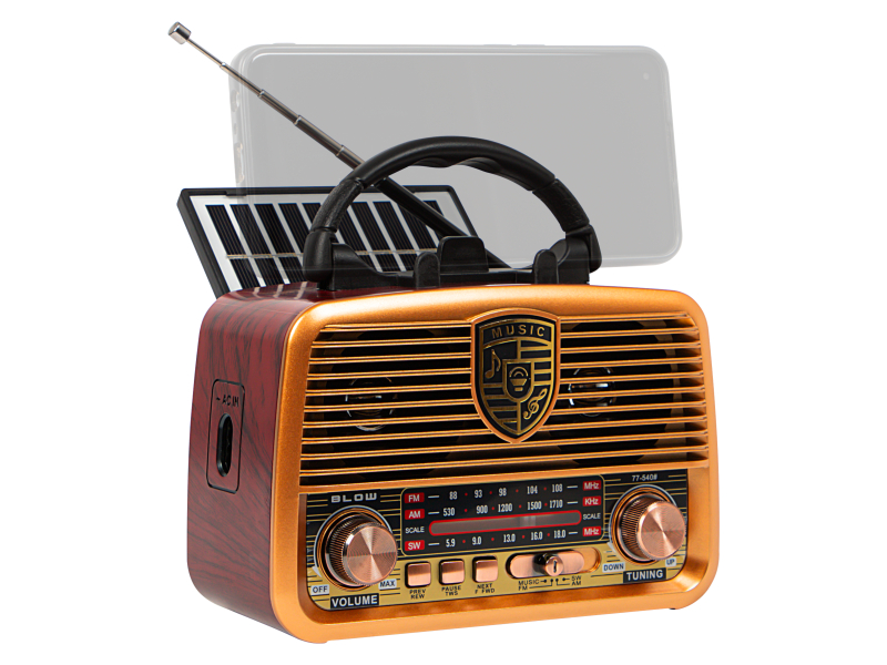 BLOW RA10 hordozható analóg AM/FM retro rádió