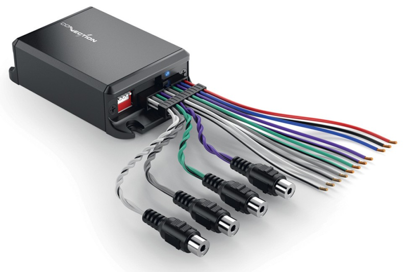 Connection SLI 4.3 magas-alacsony jelszint átalakító 4 csatornás (14441)