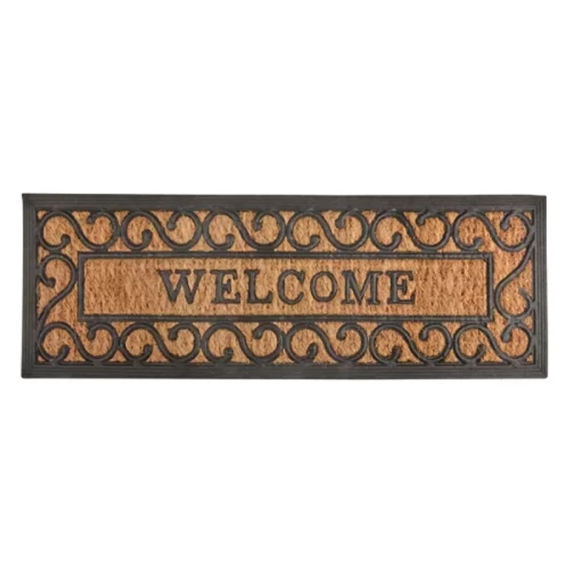 Kókuszrost lábtörlő welcome felirattal, 75x25cm (701-250 - RB169)