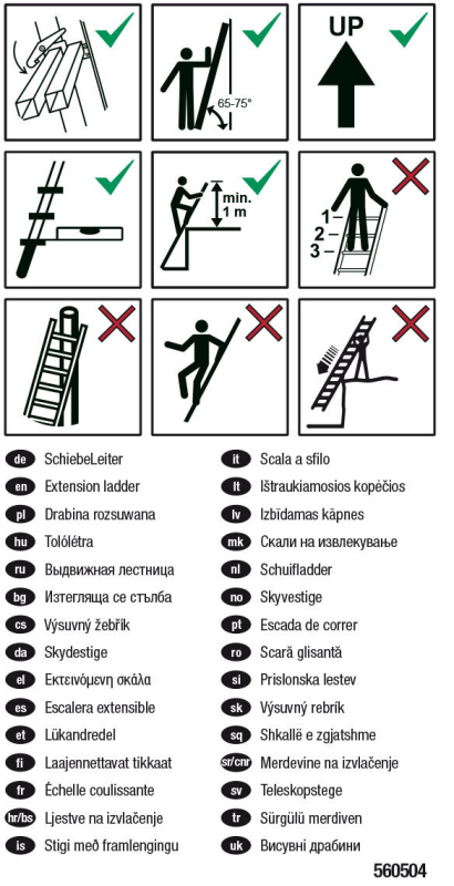 Krause Stabilo tolólétrák címke, 5db (200211)