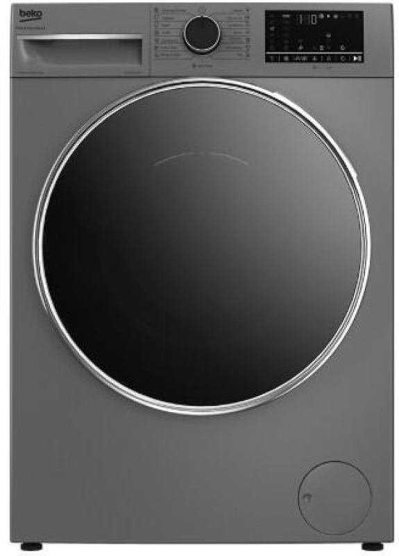 Beko AWGB1012S professzionális elöltöltős mosógép, 10 kg