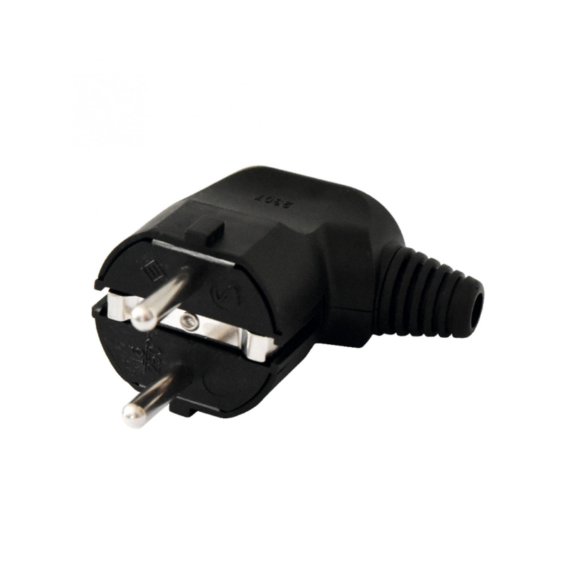 Home földelt dugvilla oldalsó kábelvezetéssel (NPD 1/BK)