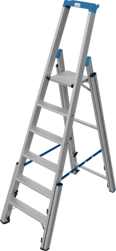 Krause Satbilo teleszkópos állólétra 1x6 lépcsőfokos (134943)