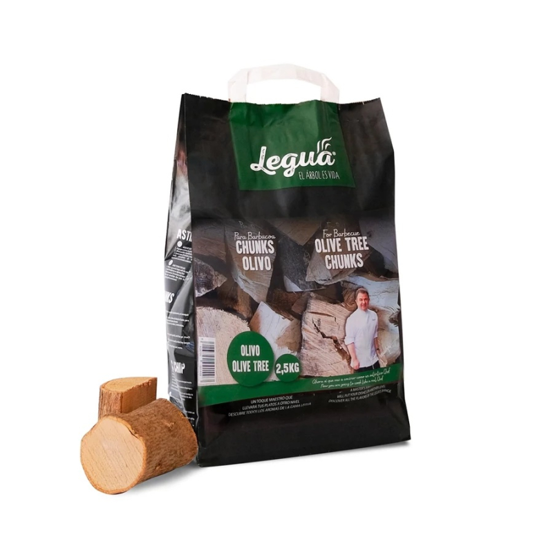 Legua Olívafa füstölő fahasáb 2,5 kg (1493)
