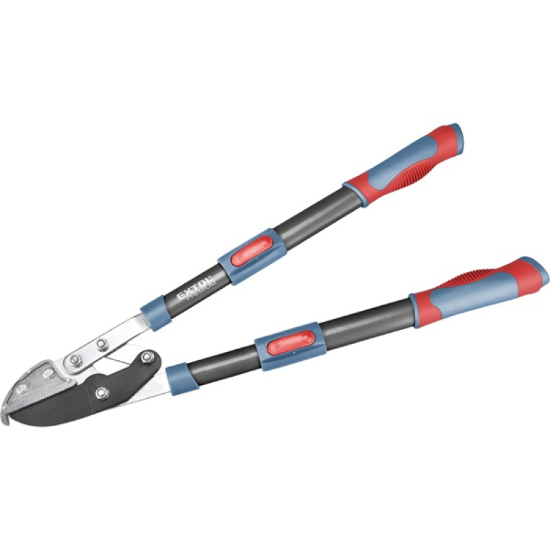 Extol Premium ágvágó olló; rávágó, tapadásmentes él, max.45mm vágás, teleszkópos ellipszis ALUnyél,