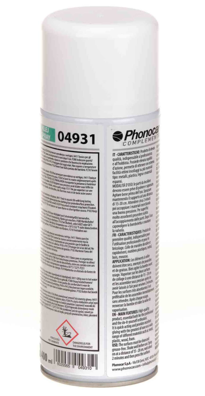 Phonocar 04931 ragasztó spray, 400 ml (10352)