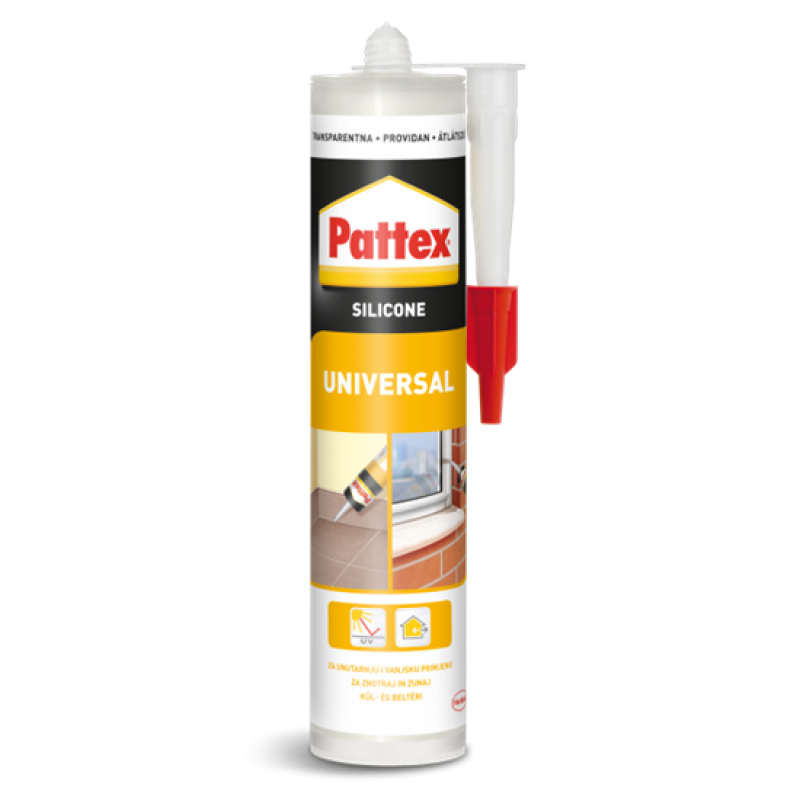 Pattex univerzális szilikon 280ml színtelen (8912928)