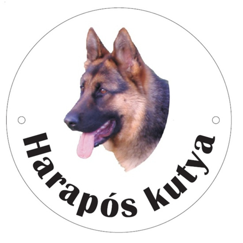SB  kutyatábla műanyag németjuhász (3913405)