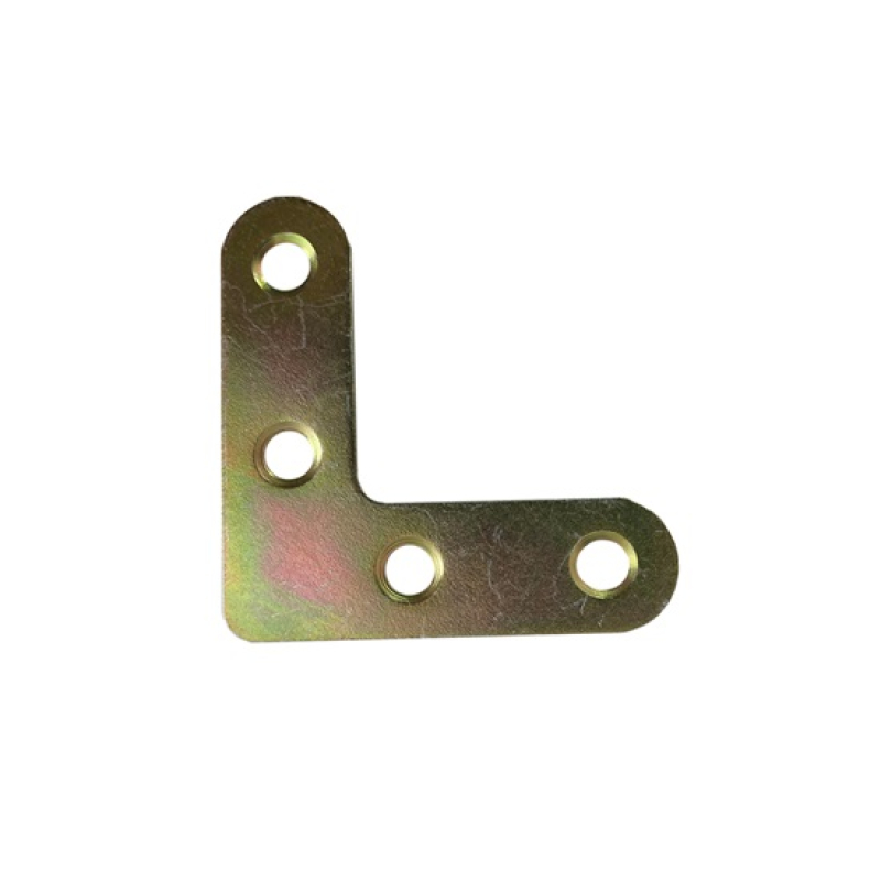 Ablakszegletvas  40 x 40 / 1 mm sárga horgany (ET) (3254049)
