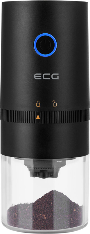 ECG KM 150 Minimo Black Hordozható elektromos kávédaráló (KM-150BK)