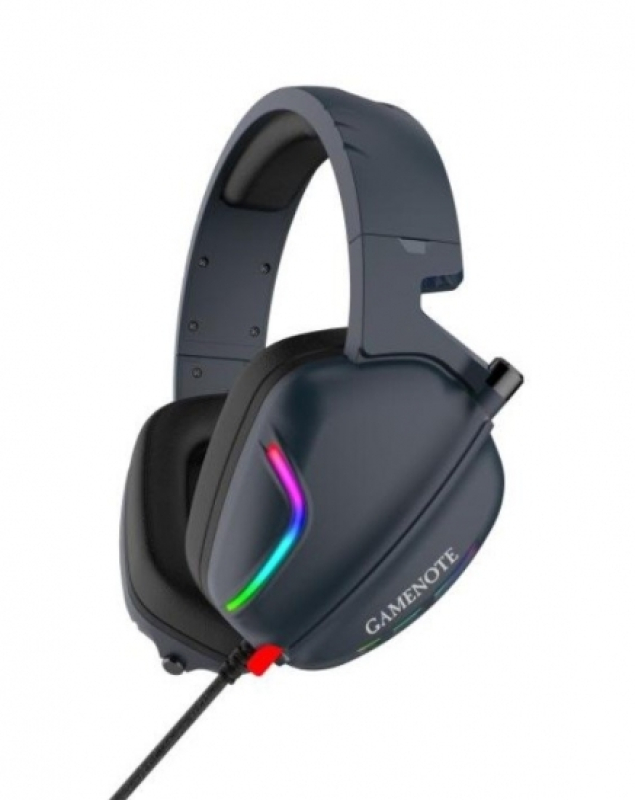 Havit Gamenote 9 USB 7.1 RGB gamer fejhallgató, fekete(H-2019U)