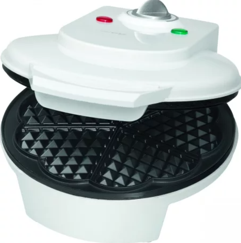 Clatronic WA 3491 szív alakú gofrisütő, fehér