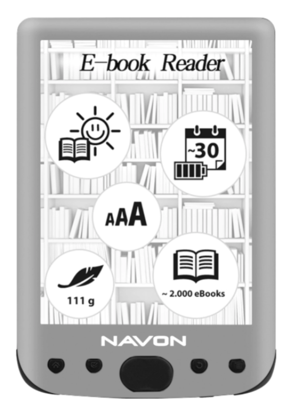 Navon e-book olvasó (Navon Bigbook Backlight)