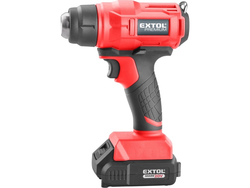 Extol Premium akkus hőlégfúvó gép, Share20V (8891866)