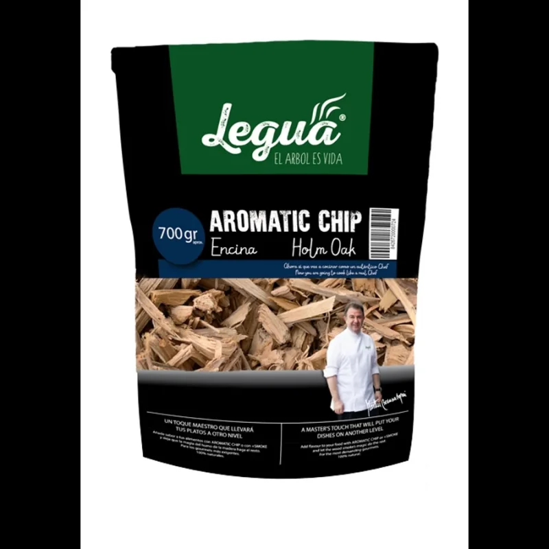 Legua füstölő chips Magyal aromás 700 g (0724)
