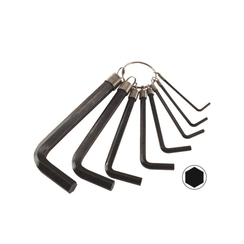 Extol imbuszkulcs klt.; 10 db, (H2-2,5-3-4-5-6-8-10-12-14 mm) (6612)