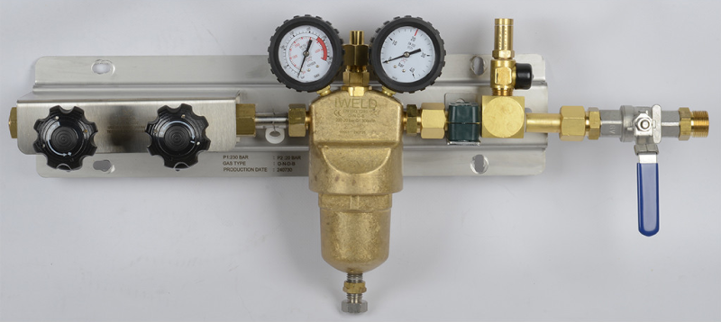 Iweld lefejtő állomás inert gázokhoz, 40bar (5HPMNFING40)