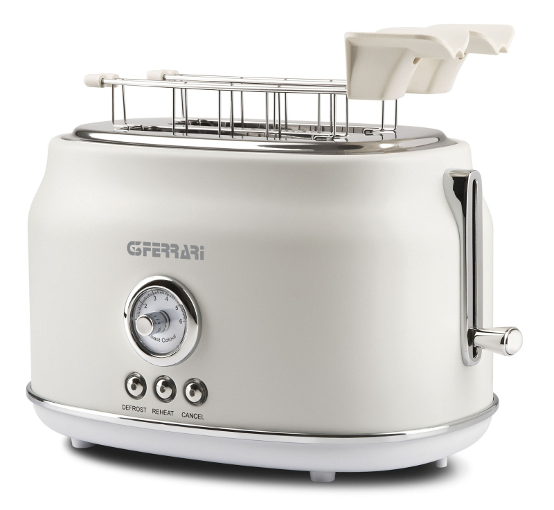 G3 Ferrari G10134 kenyérpirító 815W, fehér (12804)