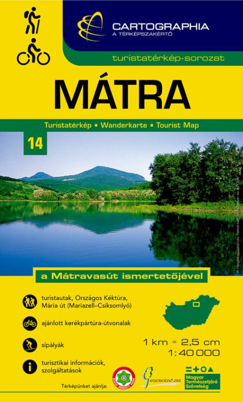 Mátra turistatérkép 14.