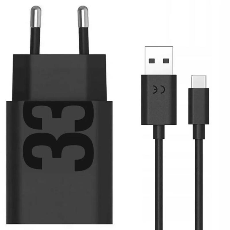 Motorola telefon töltő USB-C kábellel, 33W (MOT-2091-999)