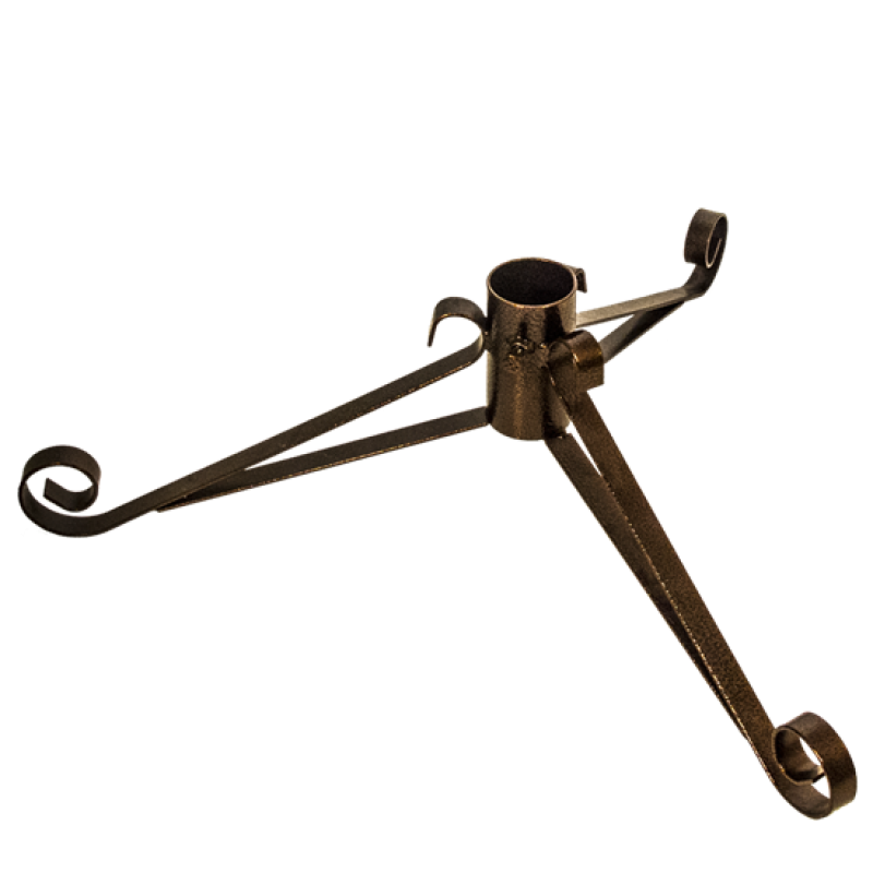 Karácsonyfa-Talp fém bronz d=5,5 cm (8921802)