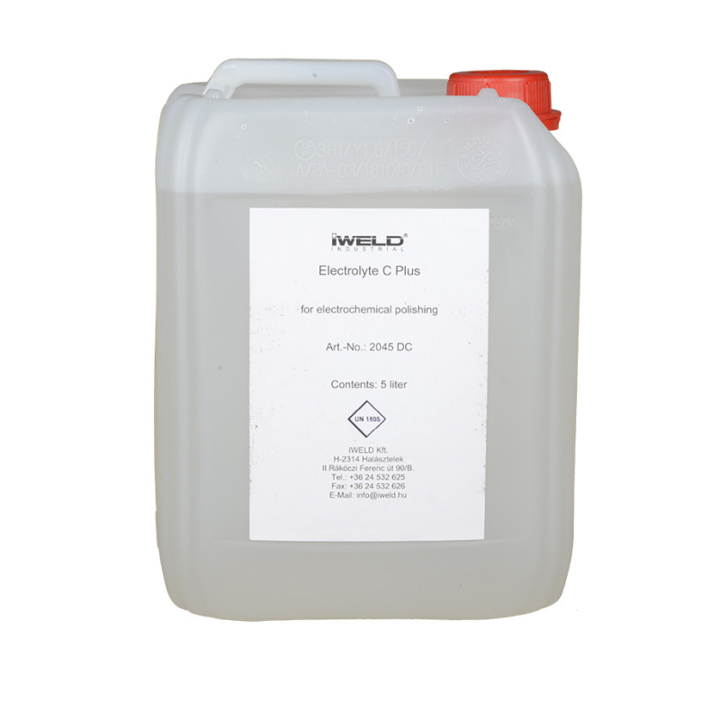 Iweld Policlean polírozó, tisztító ´C´ plusz elektrolit, 5L (9POLISHELECTC5P)