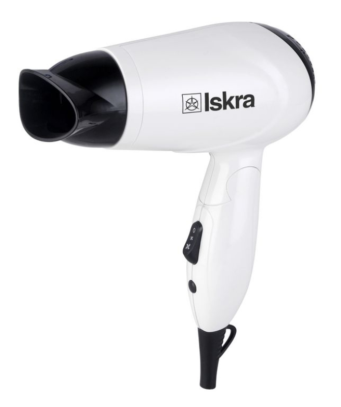 Iskra utazó hajszárító RH-1818-1 fehér (IS10061)