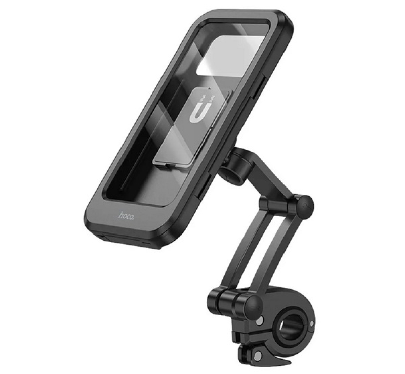 HOCO CA101 kerékpáros és motoros telefontartó (kormányra rögzíthető, állítható kar, 4.5-7