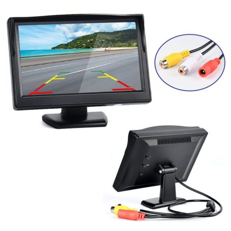 Autós monitor 12V, 5 col (73058)