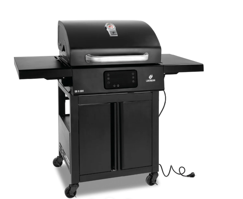 Landmann EB1002-GS elektromos grillkocsi, fekete (01192)