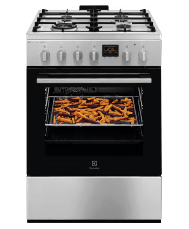 Electrolux LKK664221X kombinált tűzhely, 60 cm