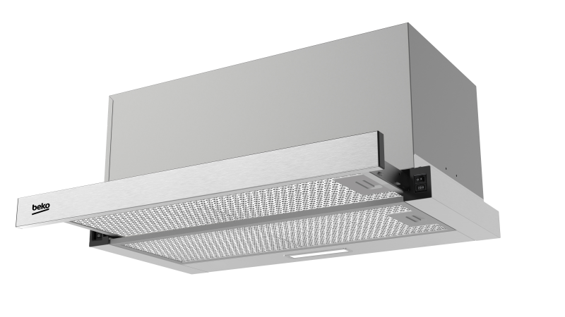 Beko HNT61520XH szagelszívó 60cm, rozsdamentes acél