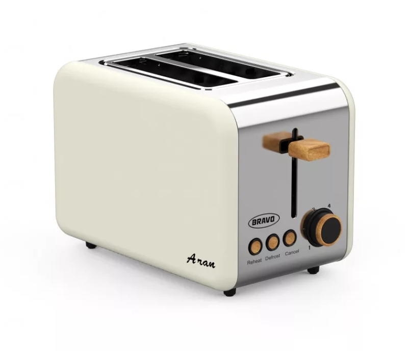 Bravo kenyérpirító 850W, bézs (B-4935-Bezs)