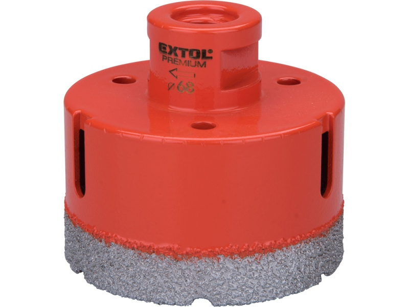 Extol Premium körkivágó csempére, gyémánt vágóél; 65mm × M14 (8801876)