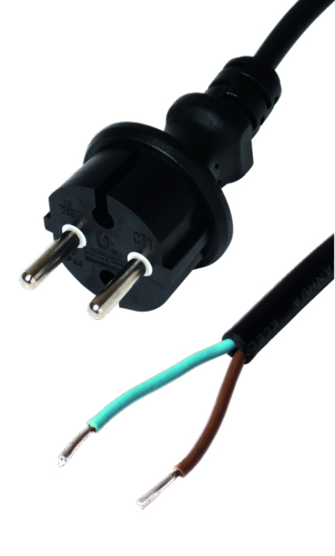 SMA hálózati csatlakozókábel, 2x1, 3m (N 10-3/1,0)