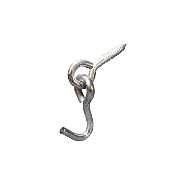 Függesztőkampó famenetes d=9,5 mm (90x38 mm) 100 kg (3140023)