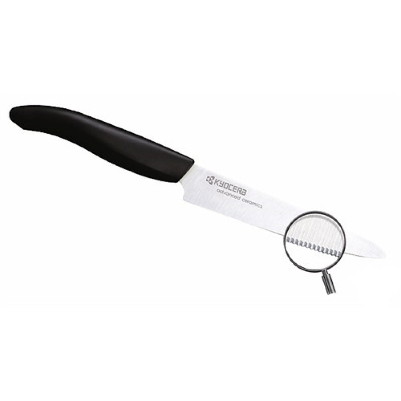 Kyocera szeletelő kerámia kés recés 12,5 cm (FK-125WH)