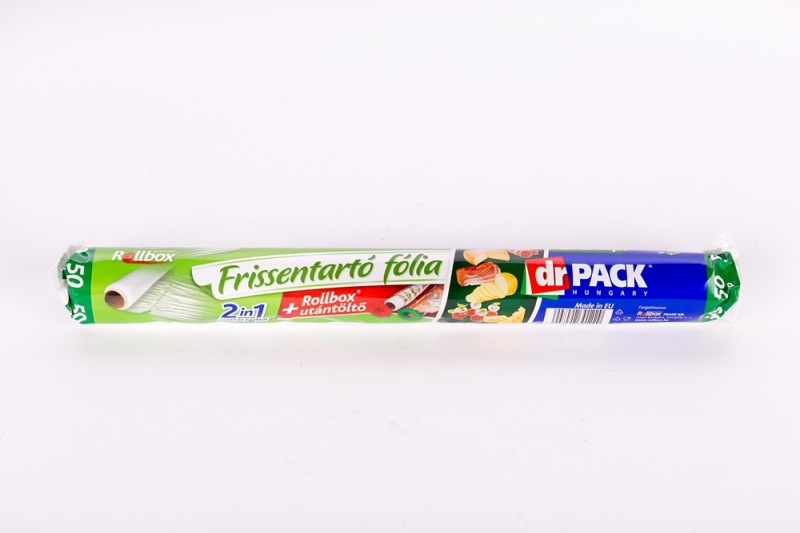 Perforált frissentartó fólia 50 lap vékony Rollbox utántöltő (1778)