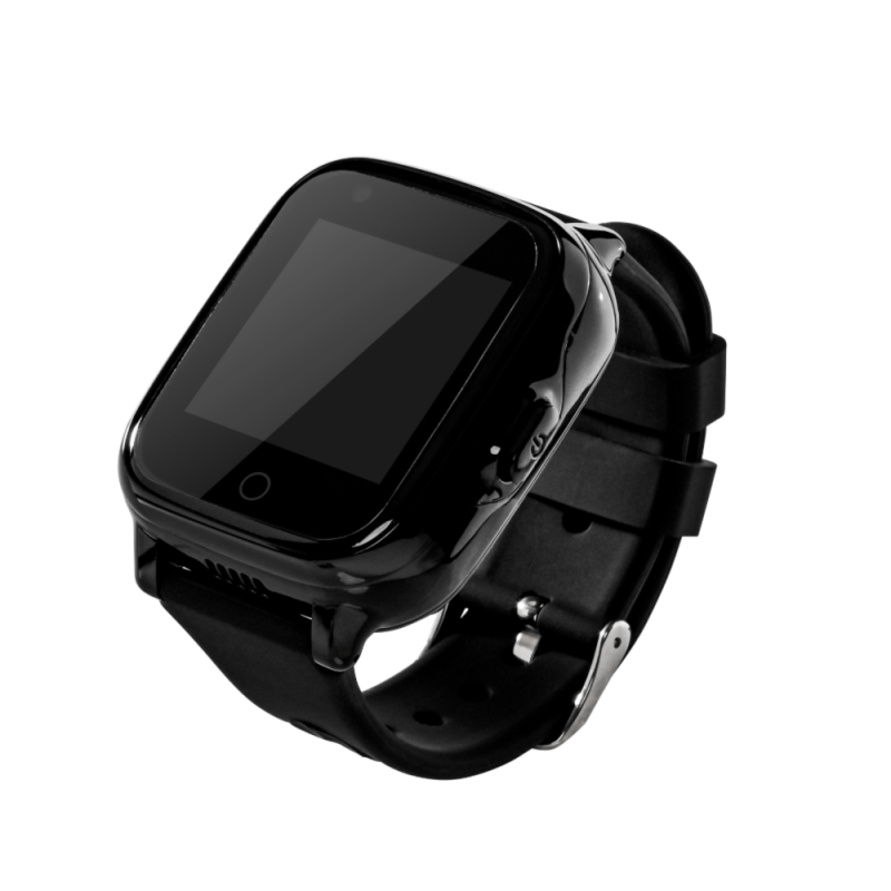 KidSafe Prime 4G fekete gyerek okosóra, videóhívás (BB22-113)