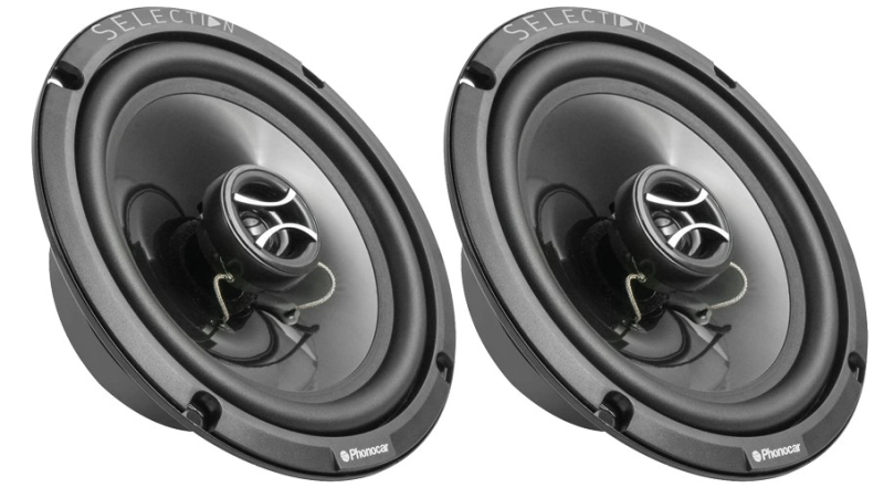 Phonocar 02045 2-utas koaxiális hangszóró pár 165 mm, 105W, 4 Ohm (15626)