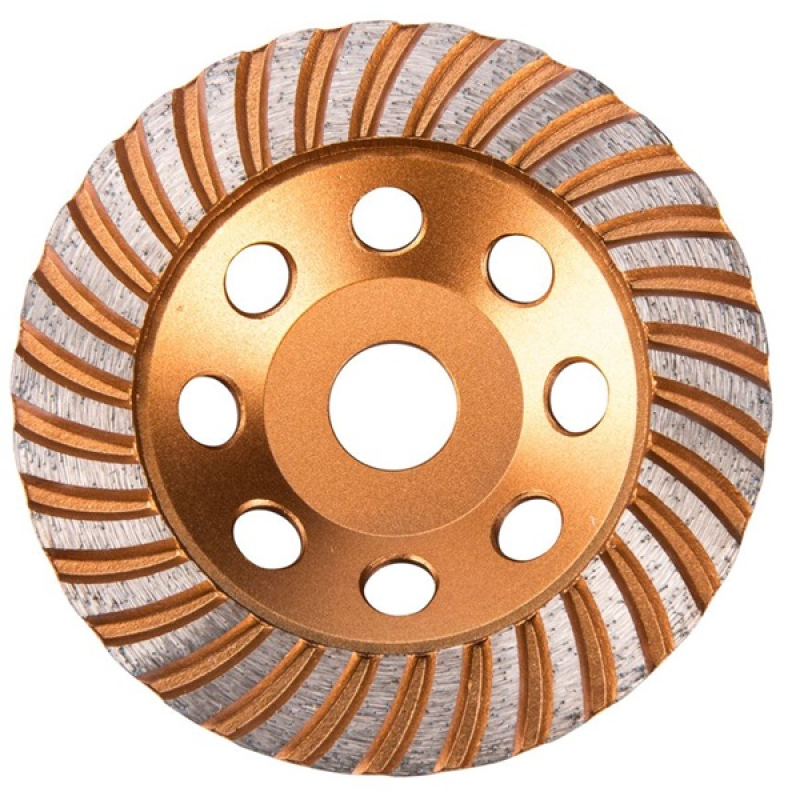 Extol industrial gyémántcsiszoló korong; 115mm×22,2mm, Turbo/lamellás jellegű (8703101)