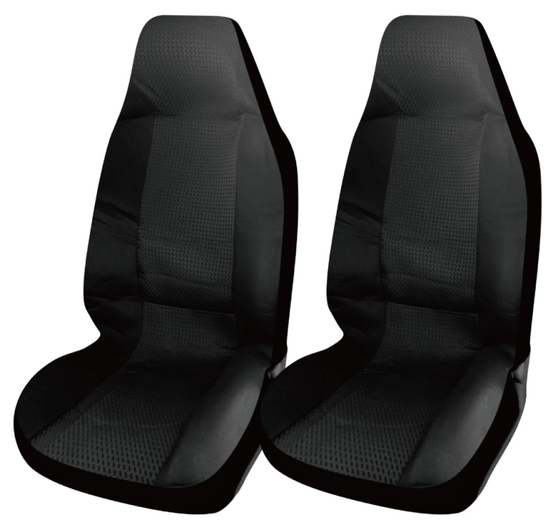 2db-os Személy és teherautó üléshuzat / fekete mintás 8060TT